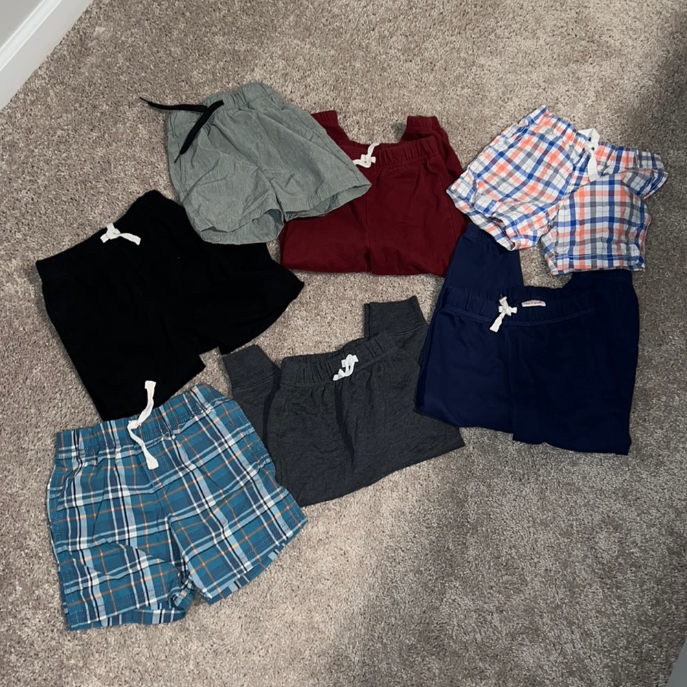 Bundle of 18-24month pants and shorts for boys. Cat and Jack